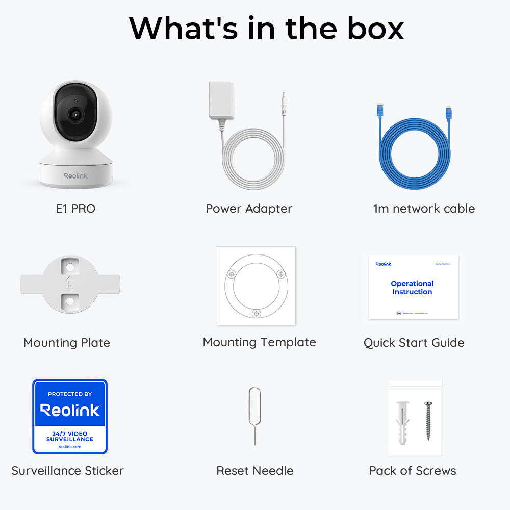 Smart 5MP Wi-Fi PT Indoor Security Camera