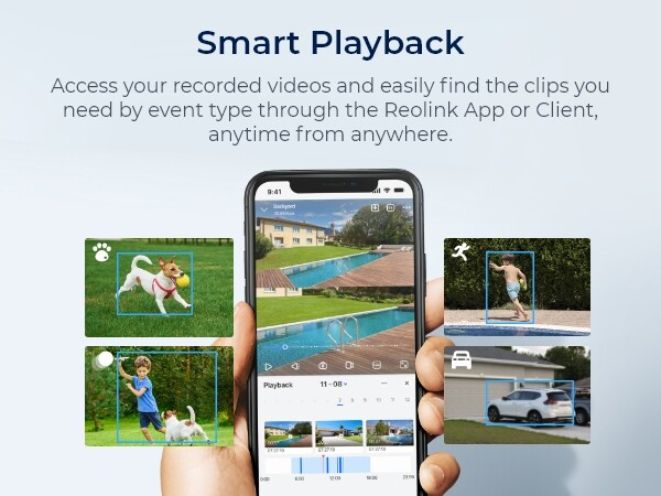 Reolink Argus Track - 4K Dual-Lens Wi-Fi Solar/Battery Camera with Auto-Zoom Tracking